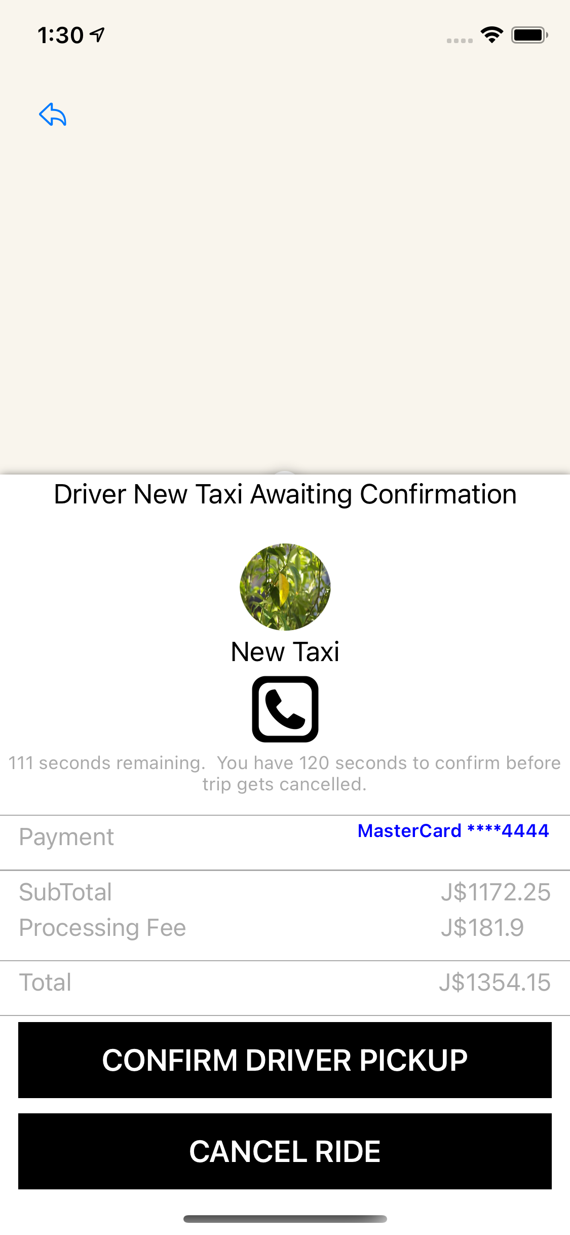 Pay For Taxi App