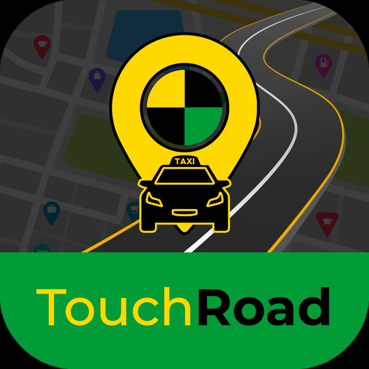 Touch Road Jamaican Taxi App Credit Card Cashless